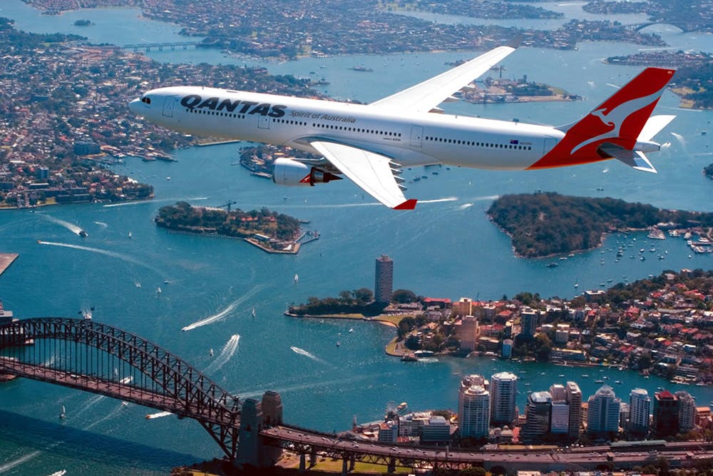 Sydney Harbour Bridge Qantas